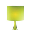 Lampe de table décorative unique en verre vert design